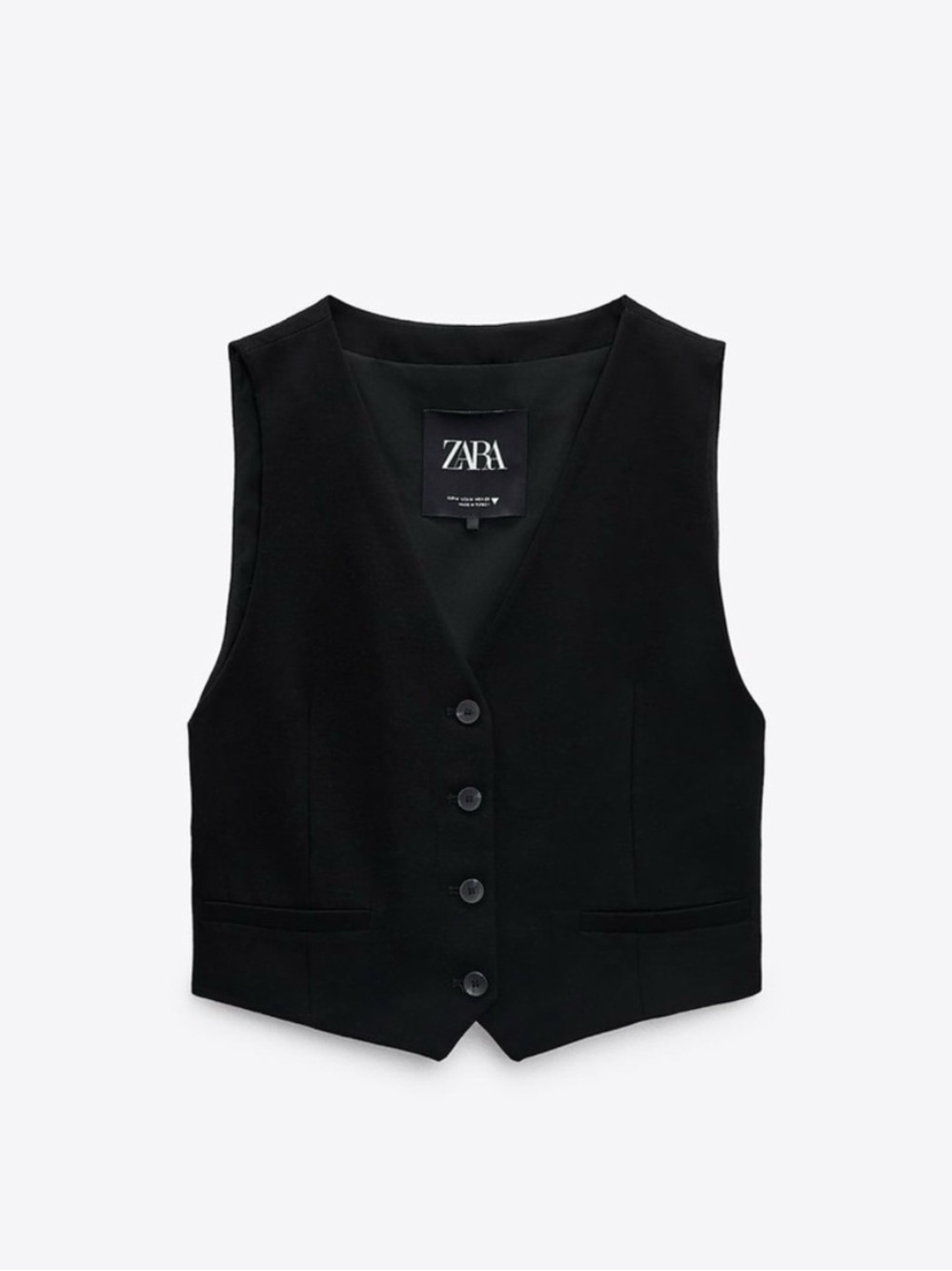 Zara Cropped Vest
